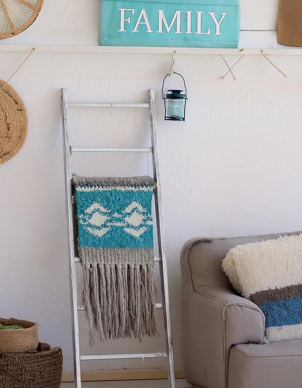 Create Vertical Storage with a Ladder
