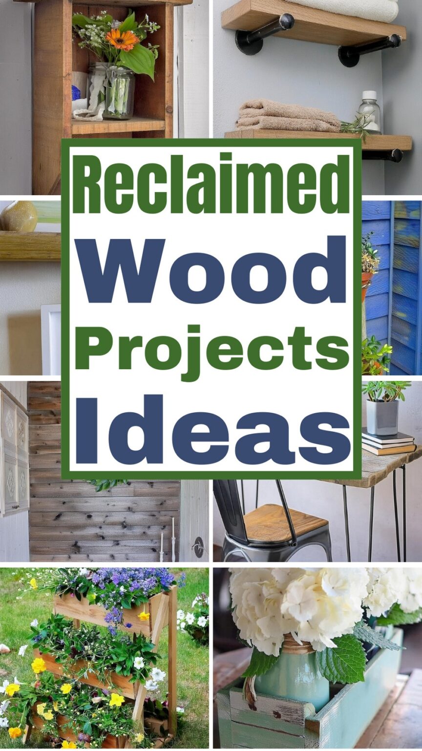 10 Useful & Easy DIY Reclaimed Wood Projects - Ease DIYs