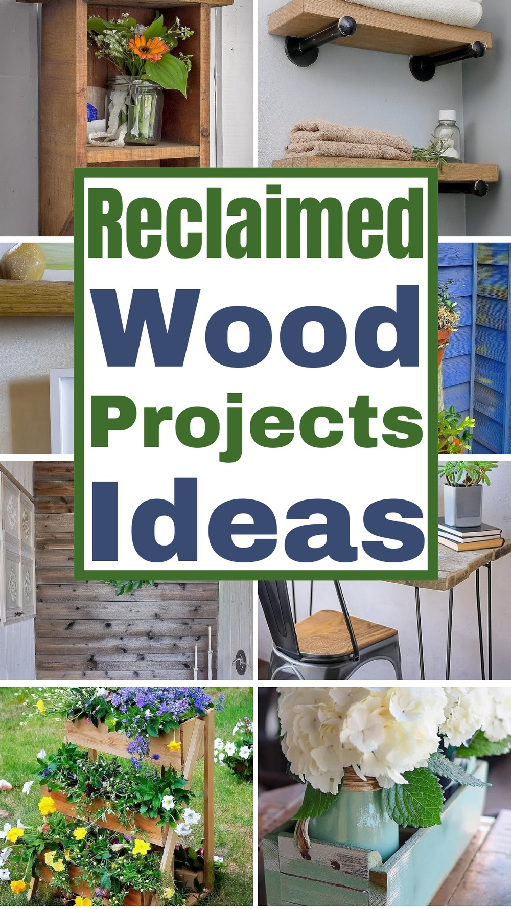 Easy DIY Reclaimed Wood Projects Ideas