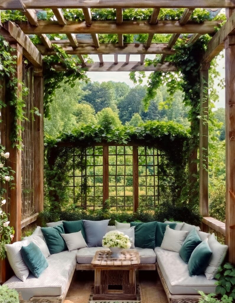 10 Corner Pergola Design Ideas For Inviting Entryway Arches - Ease DIYs