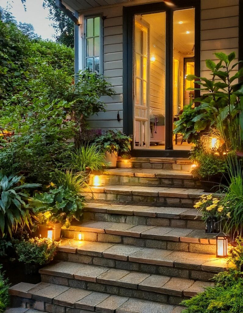 10 Innovative Backdoor Steps To Patio Ideas - Ease DIYs
