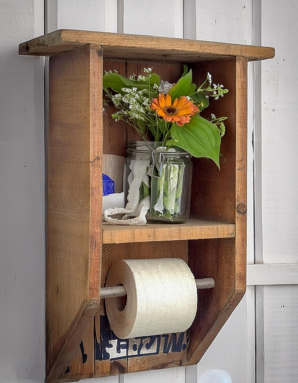 Make a Reclaimed Wood Shelf to Fit Anywhere in Your Home