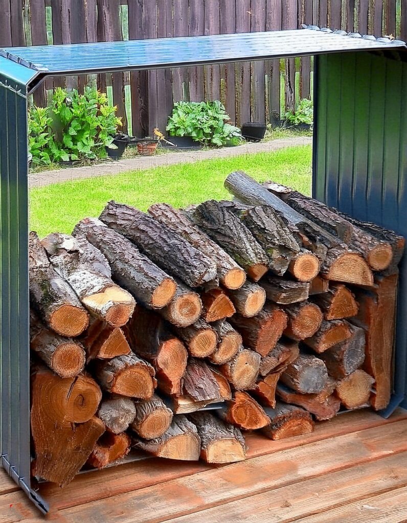 10 Best DIY Outdoor Firewood Rack Ideas For Storage - Ease DIYs