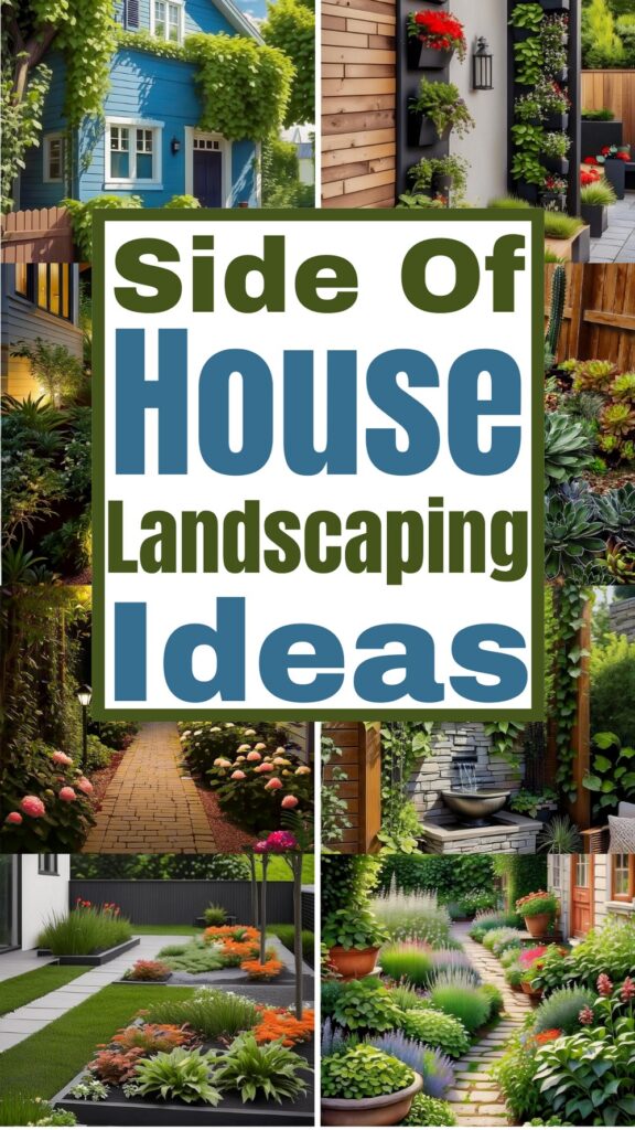 10 Side Of House Landscaping Ideas For Modern Minimalist Styles - Ease DIYs