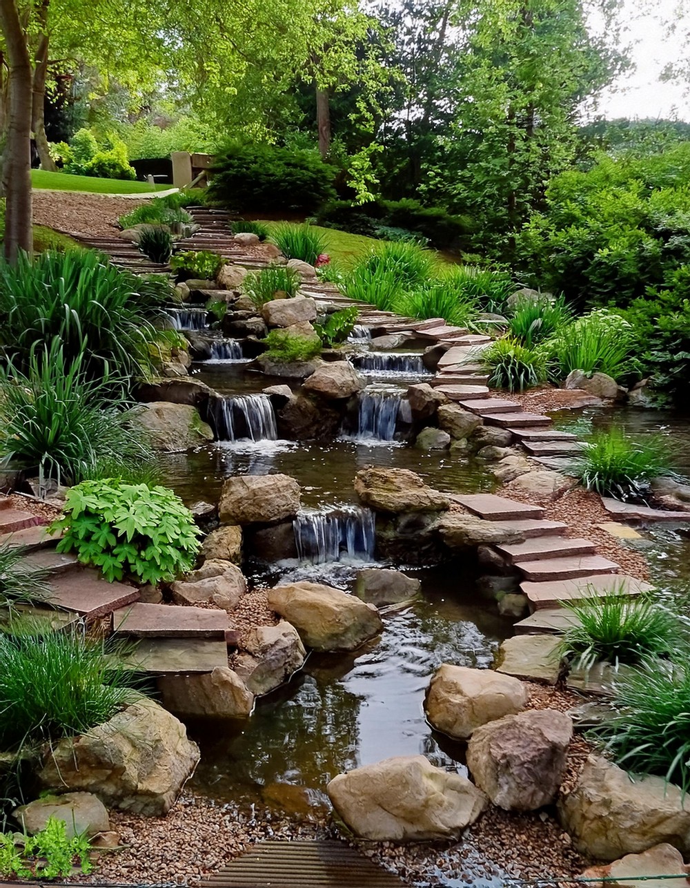 Cascading Water Feature