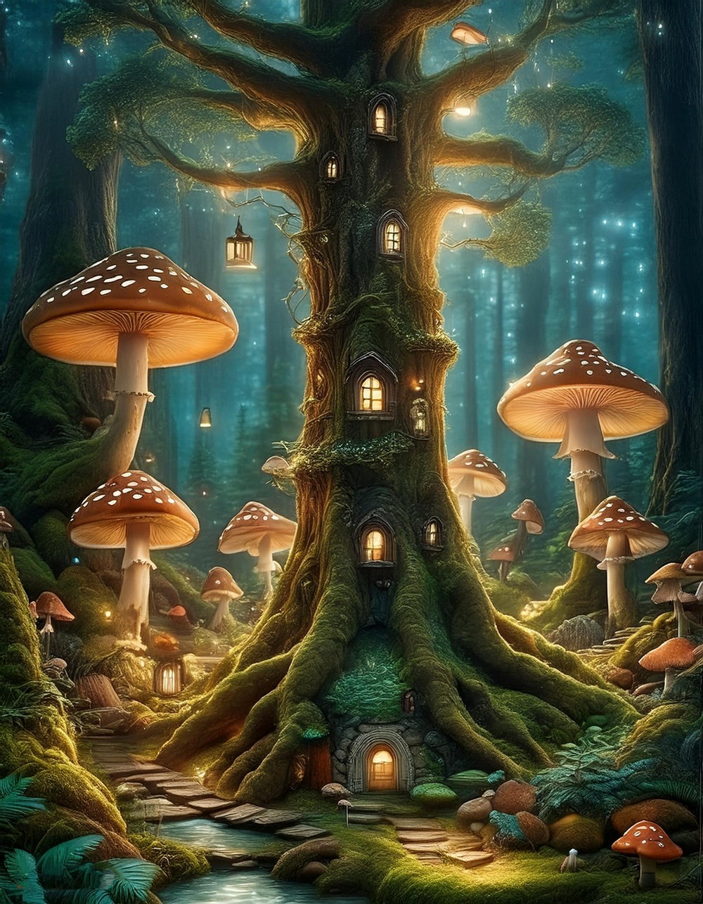Mystical Moss Garden