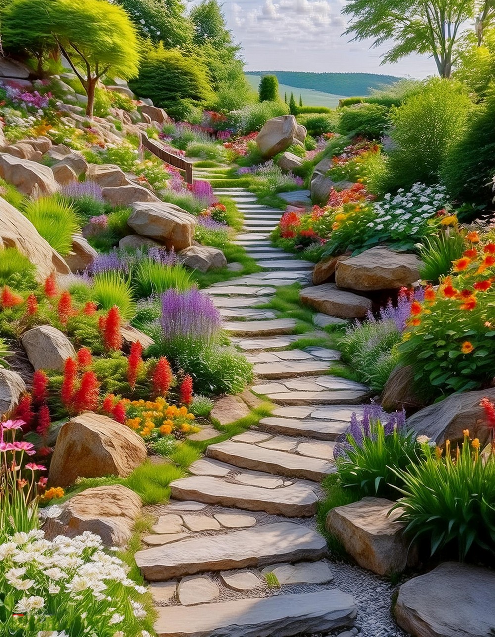 Rock Garden Pathway