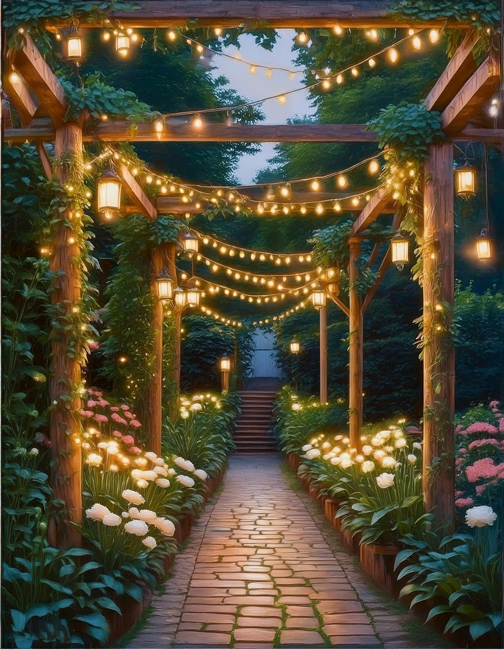 Twinkling String Lights