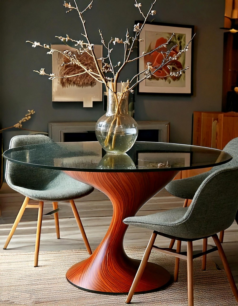 Chic Dining Set With Elegance