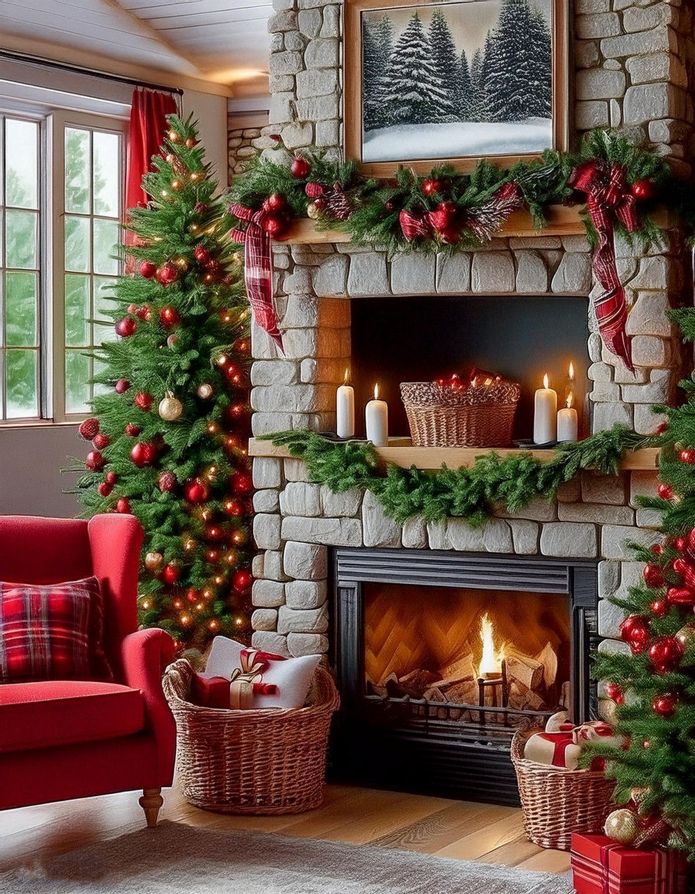 Classic Red and Green Plaid