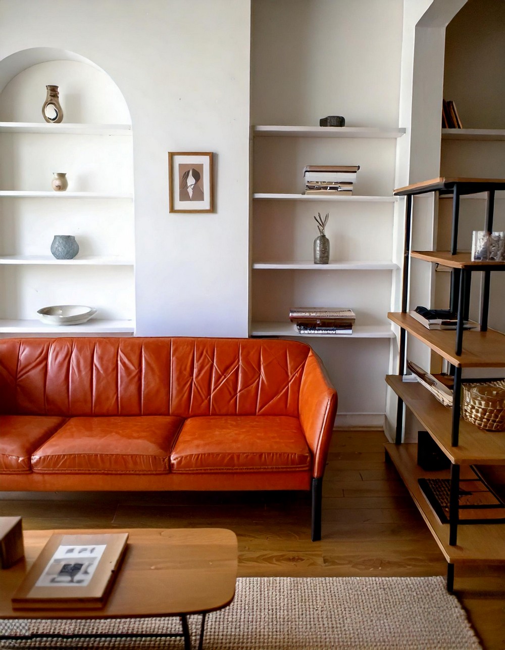 Create A Focal Point For Each Shelf