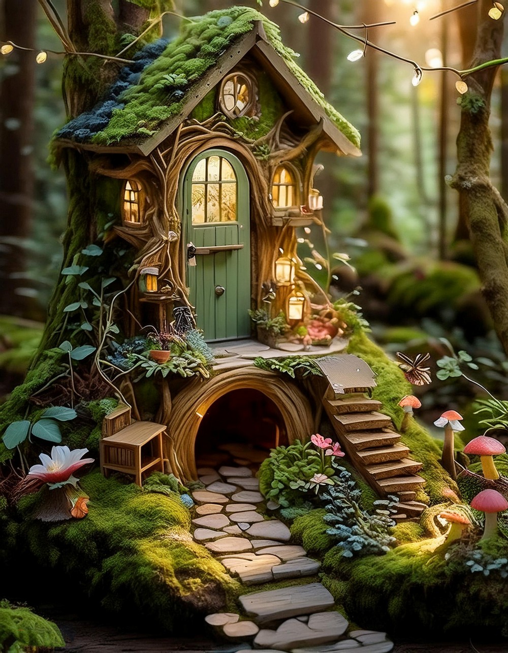 Enchanted Forest Fairy Garden