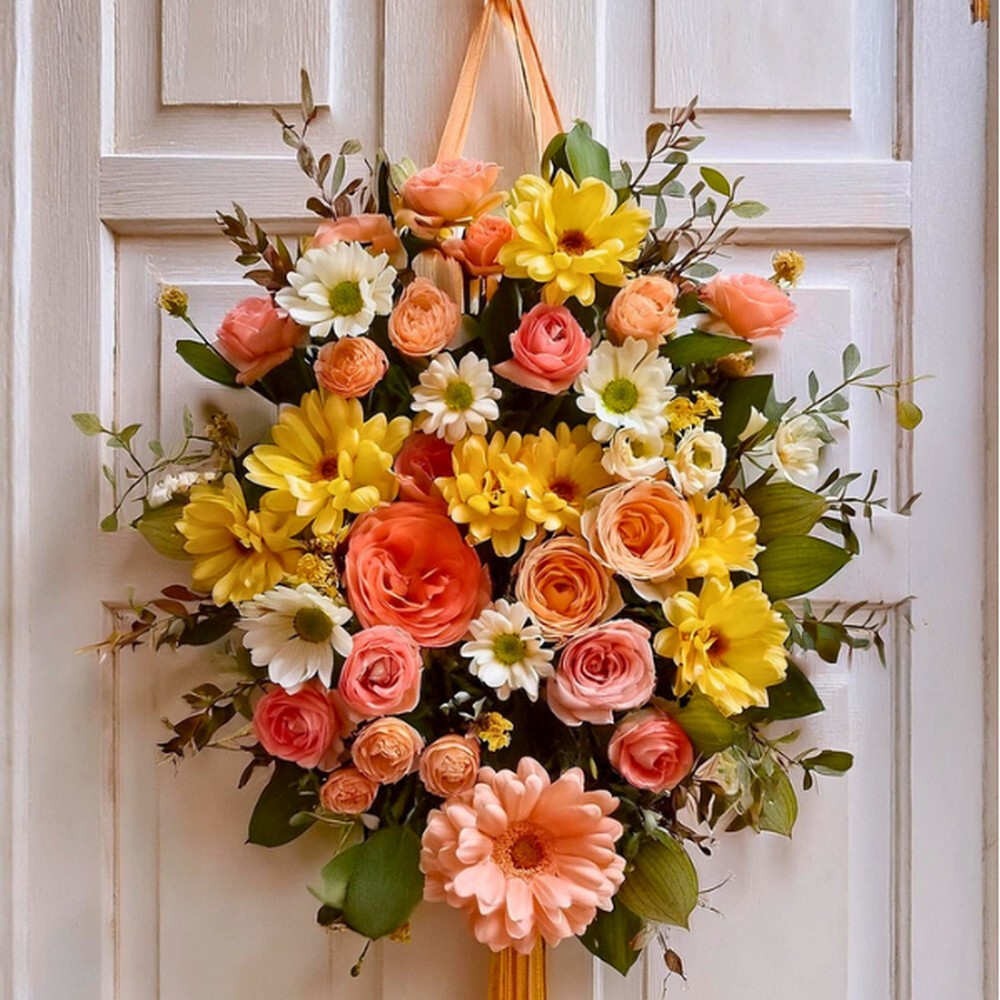 Floral Wonders Door Hanger
