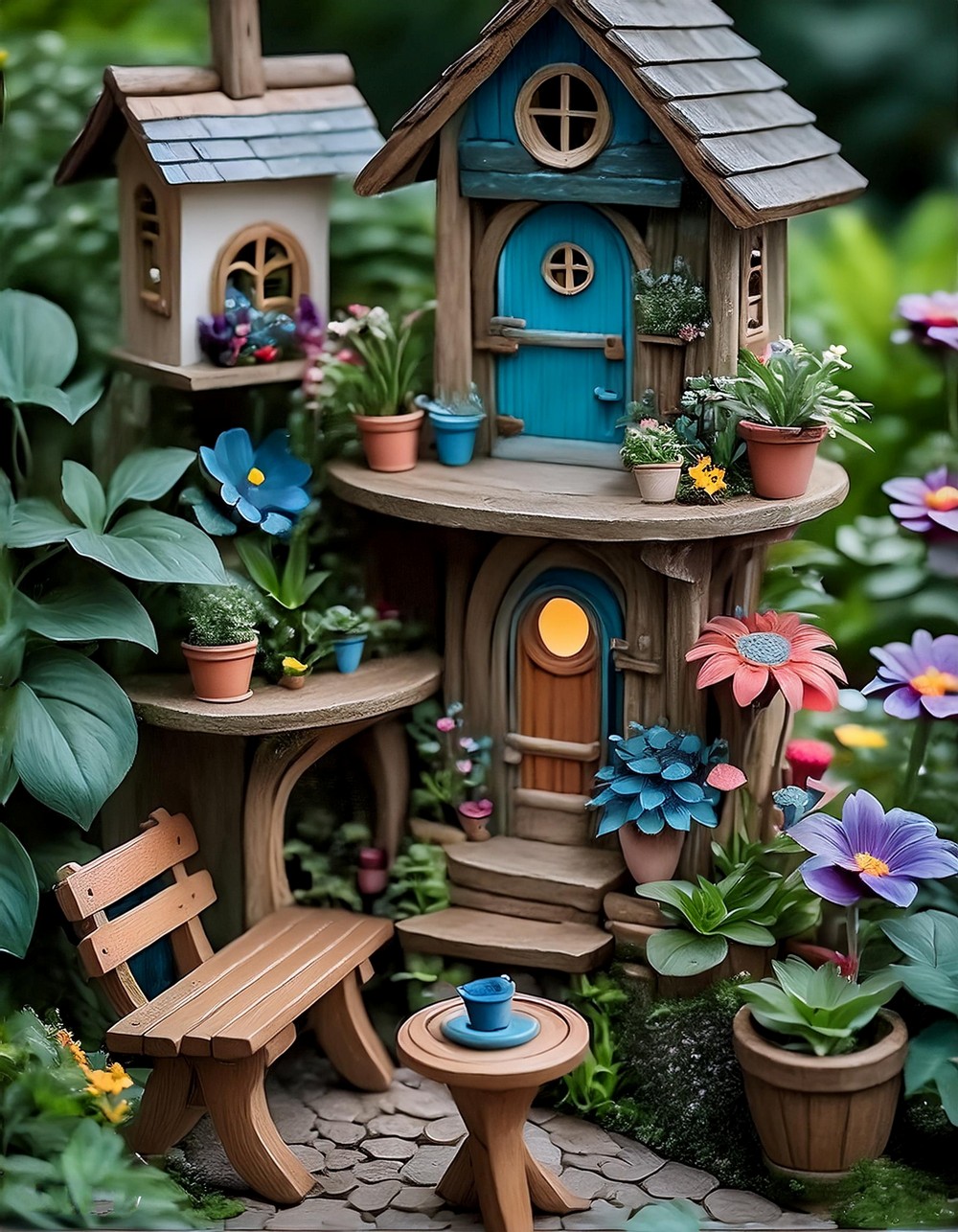 Miniature Furniture Fairy Garden