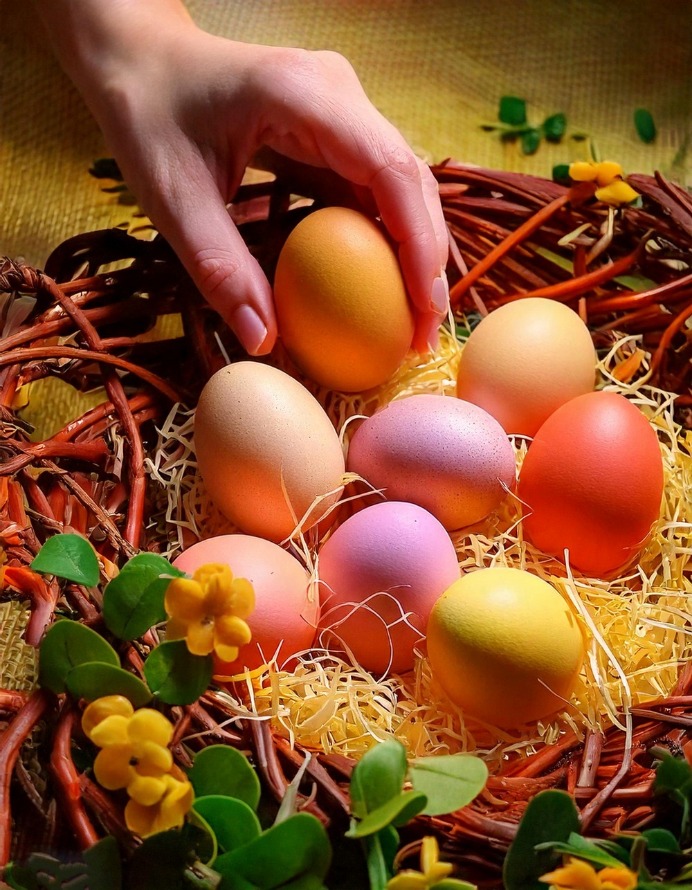 Pastel Easter Eggs