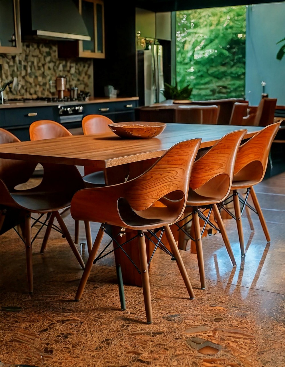Retro Cork Flooring And Furniture