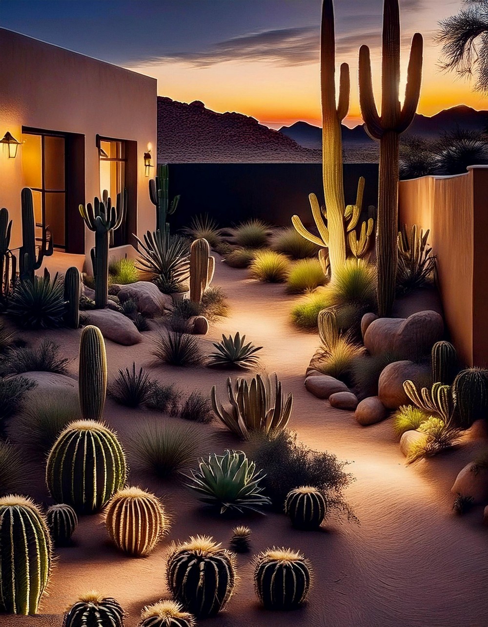 Add Ambient Lighting for a Warm Desert Glow