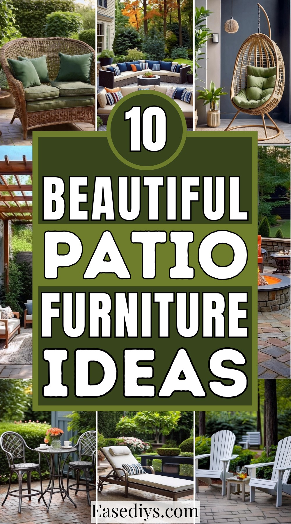 Beautiful Patio Furniture Ideas
