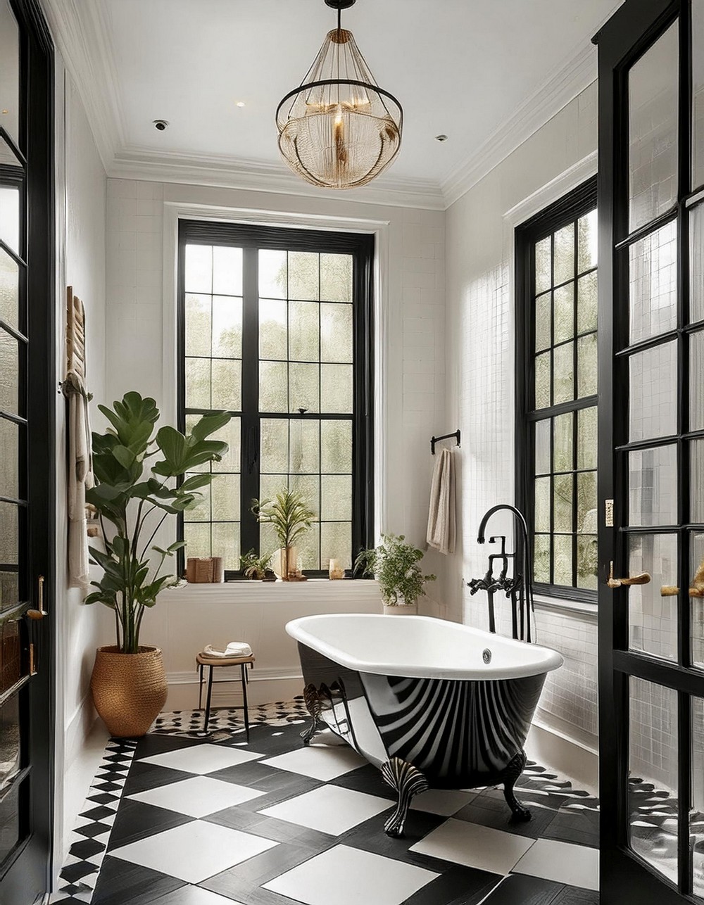 Bold Patterned Floor Tiles