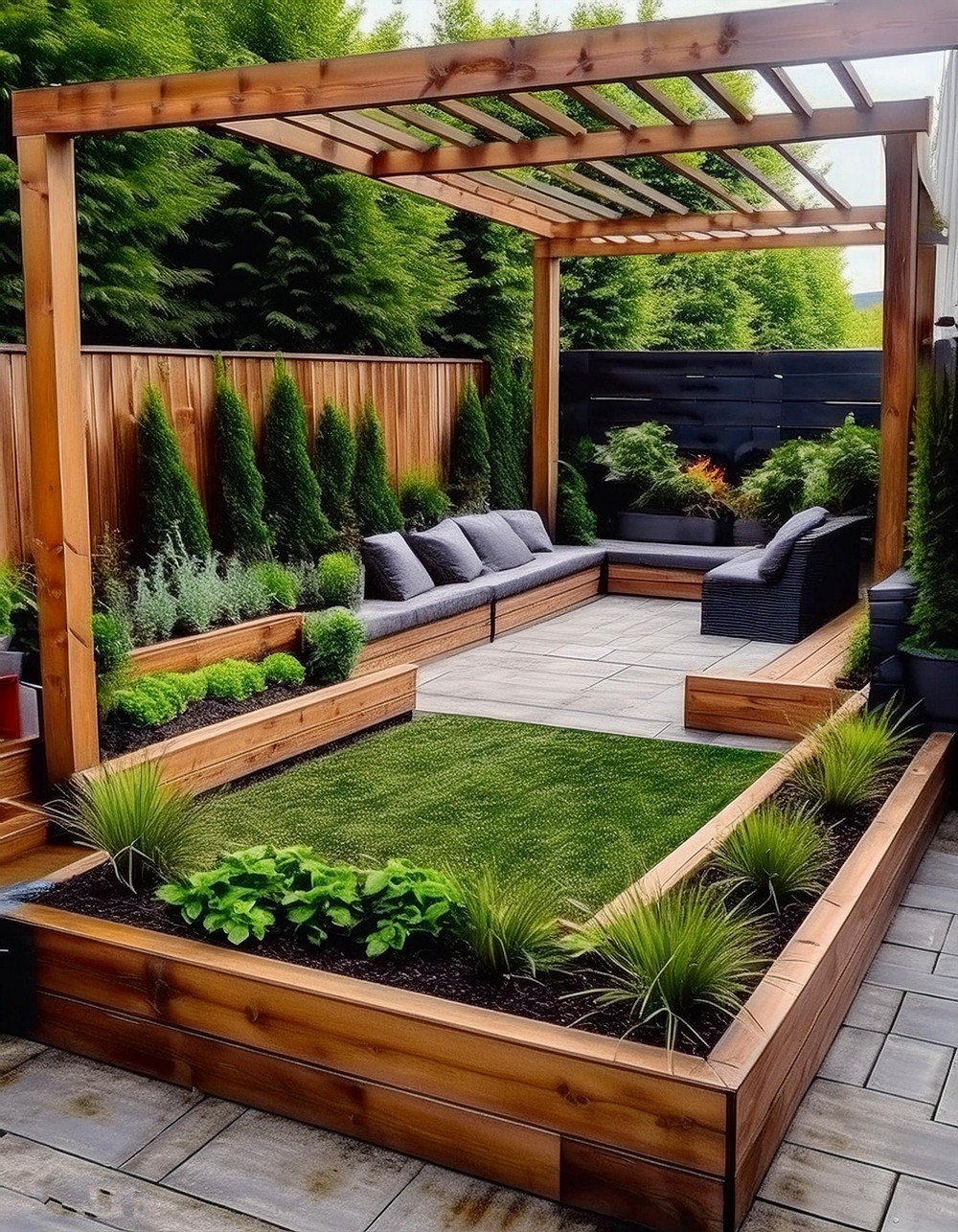 Built-In Planters