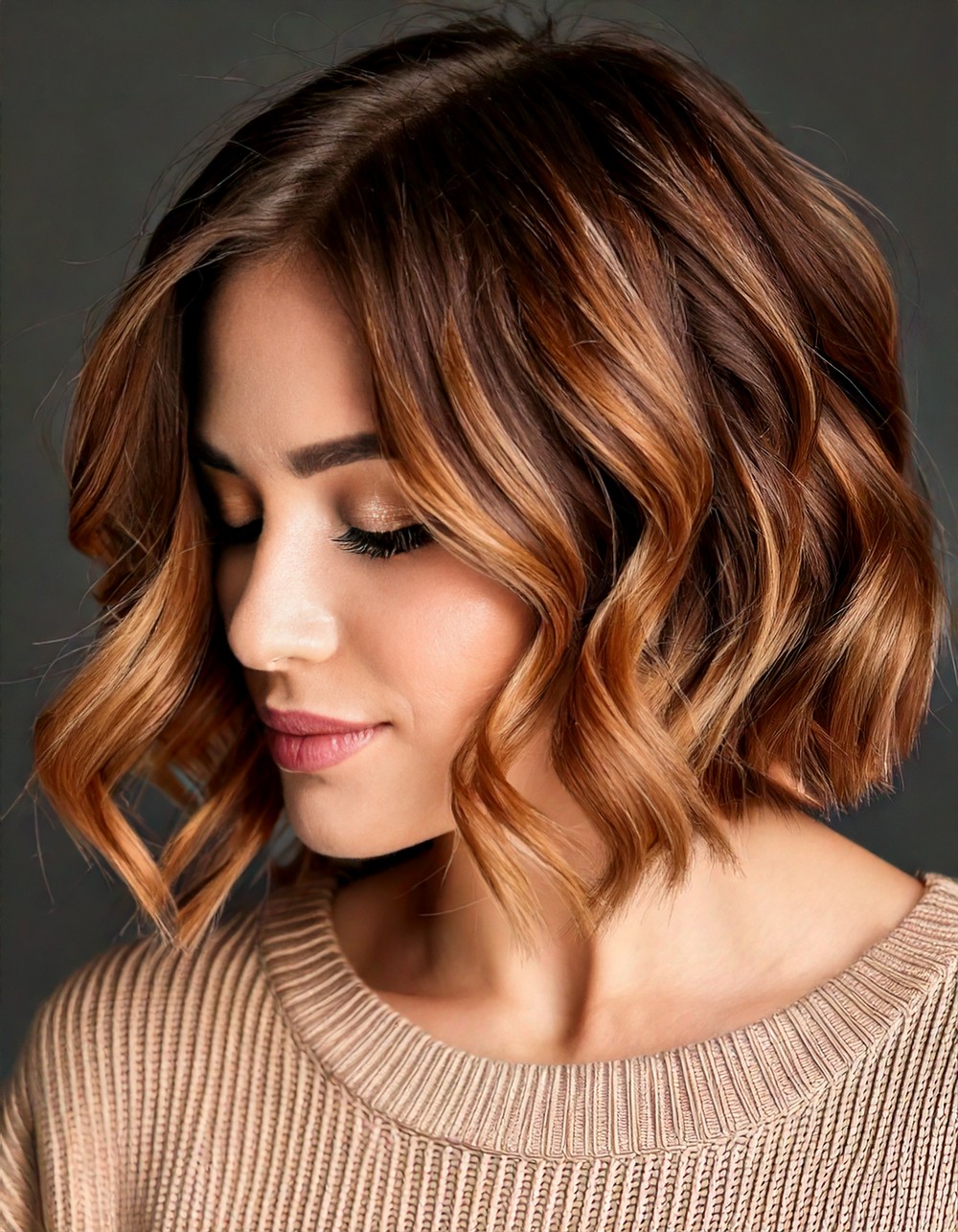 Butterscotch Espresso Short Waves
