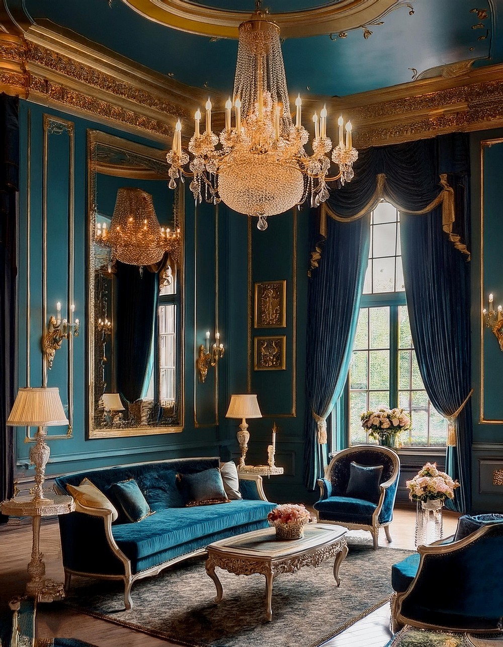 Chandeliers and Sconces Fit for a Ball