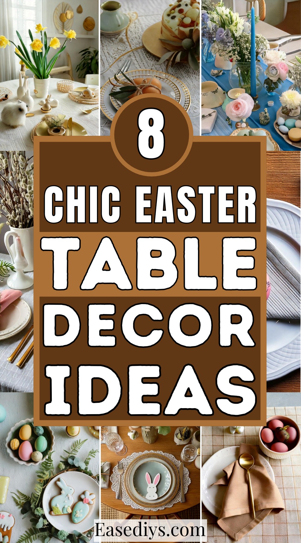 Chic Easter Table Decor Ideas