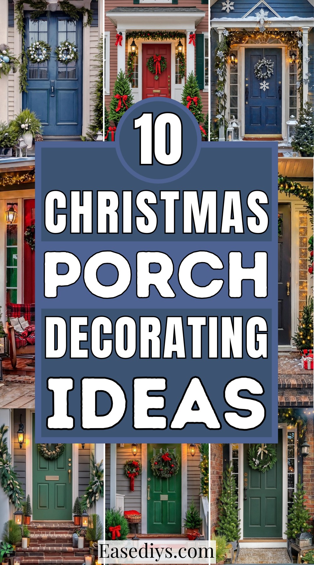 Christmas Porch Decorating Ideas
