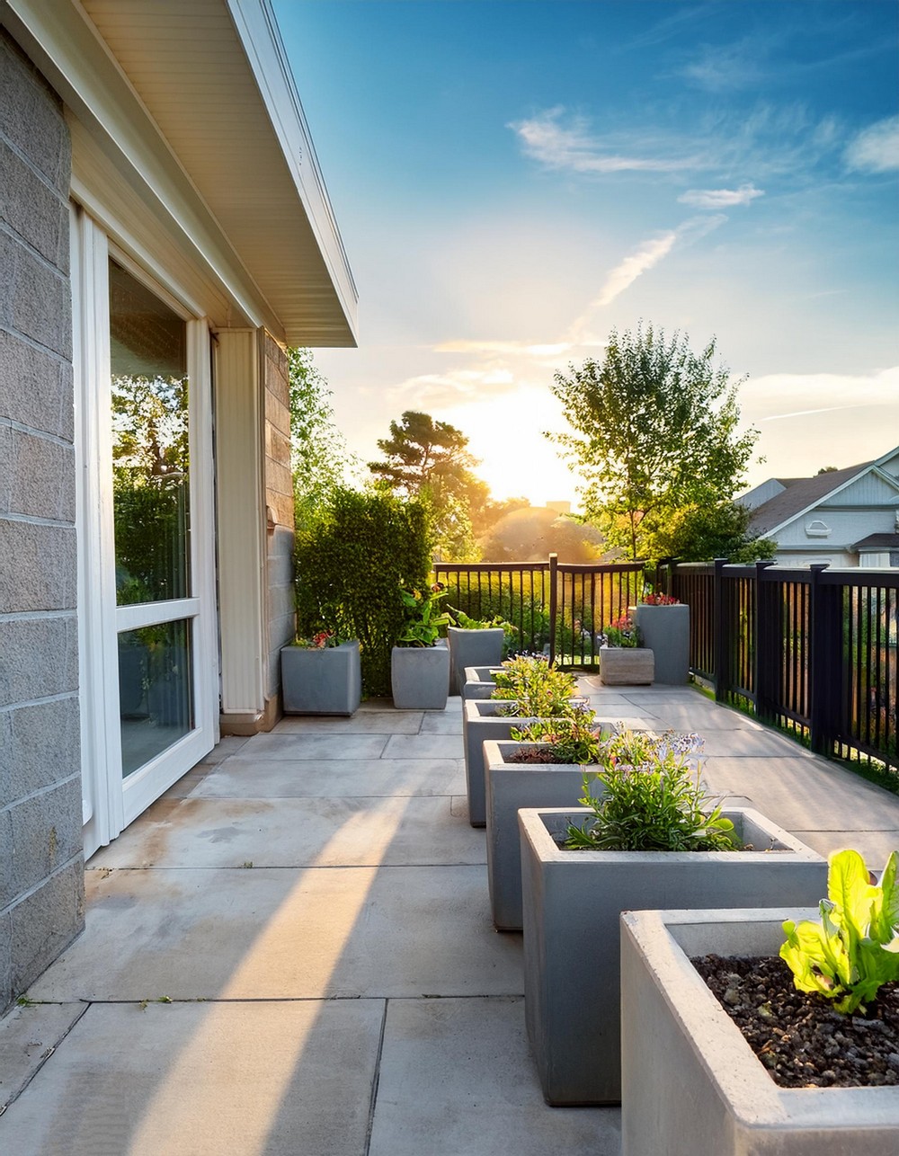 Cinder Block Planters