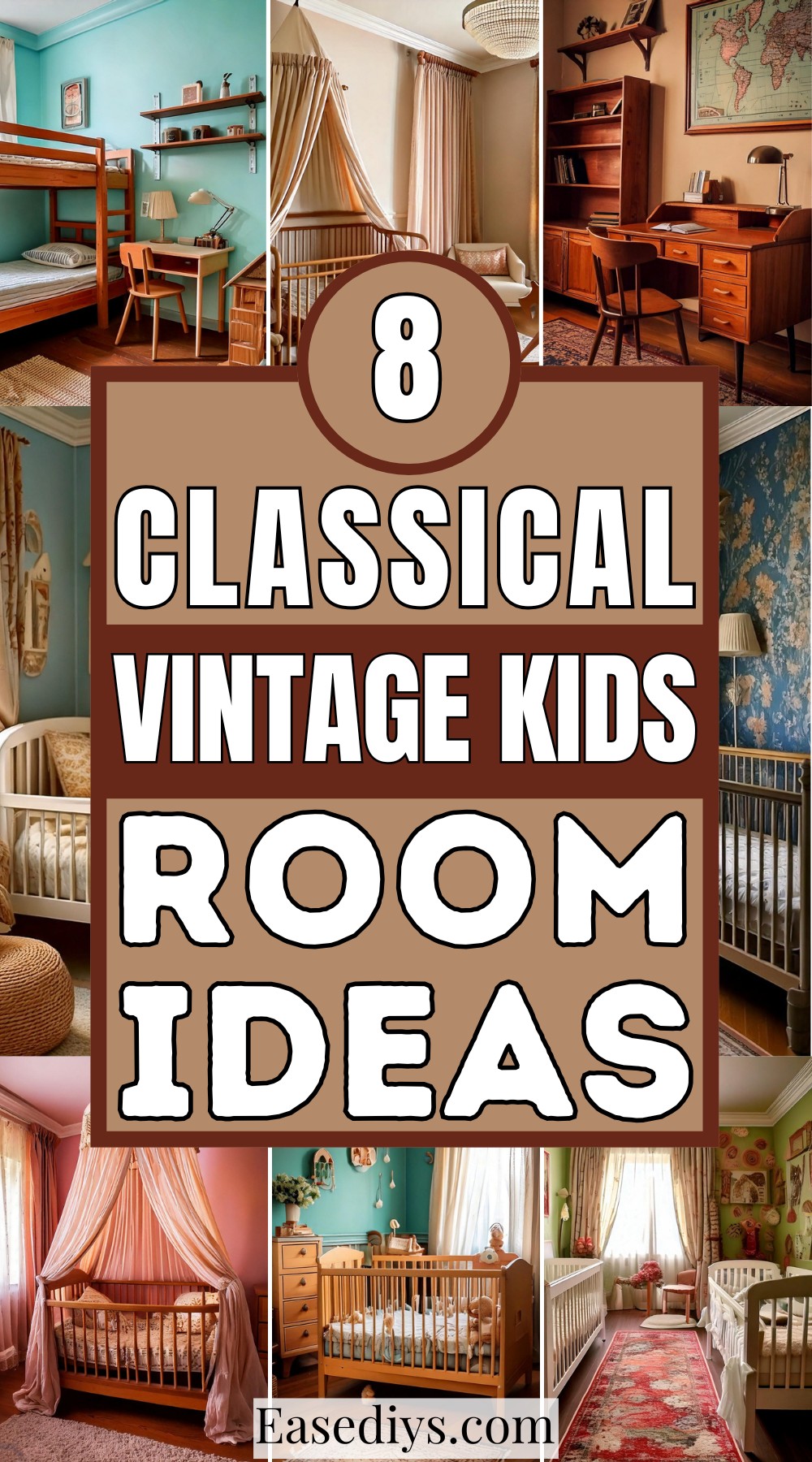 Classical Vintage Kids Room Ideas