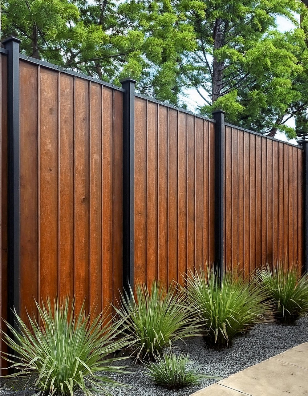 Corten Steel Fencing
