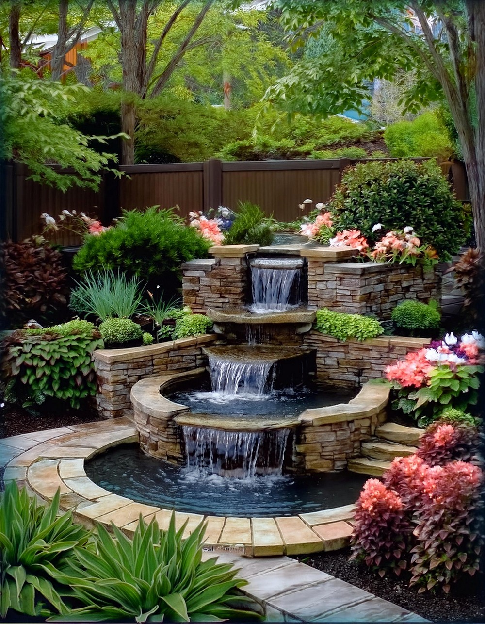 Create a Stunning Focal Point with a Water Feature
