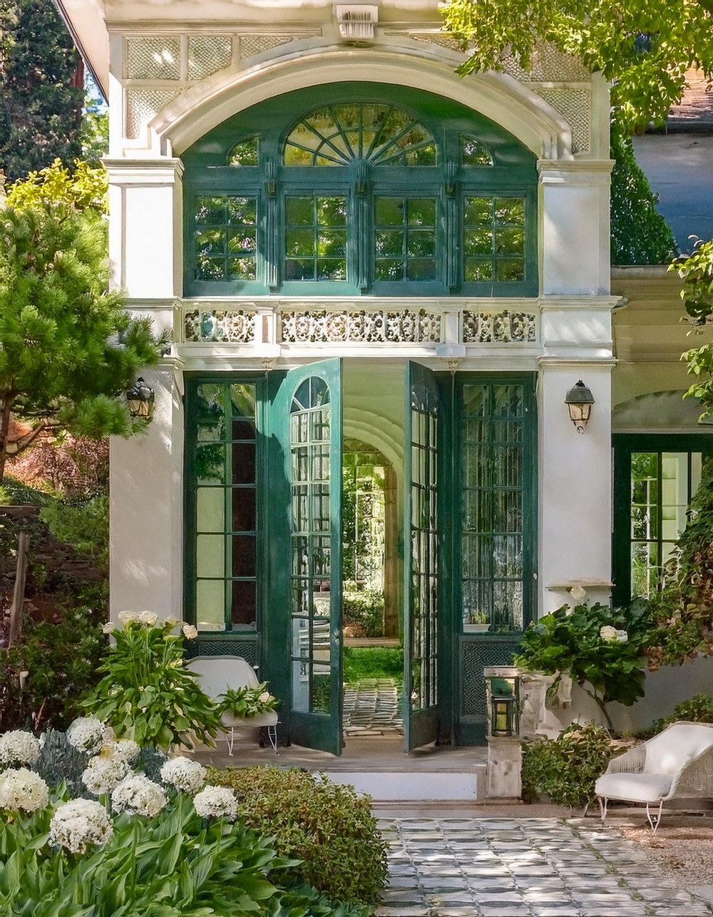 Decorative Shutters with Cutouts