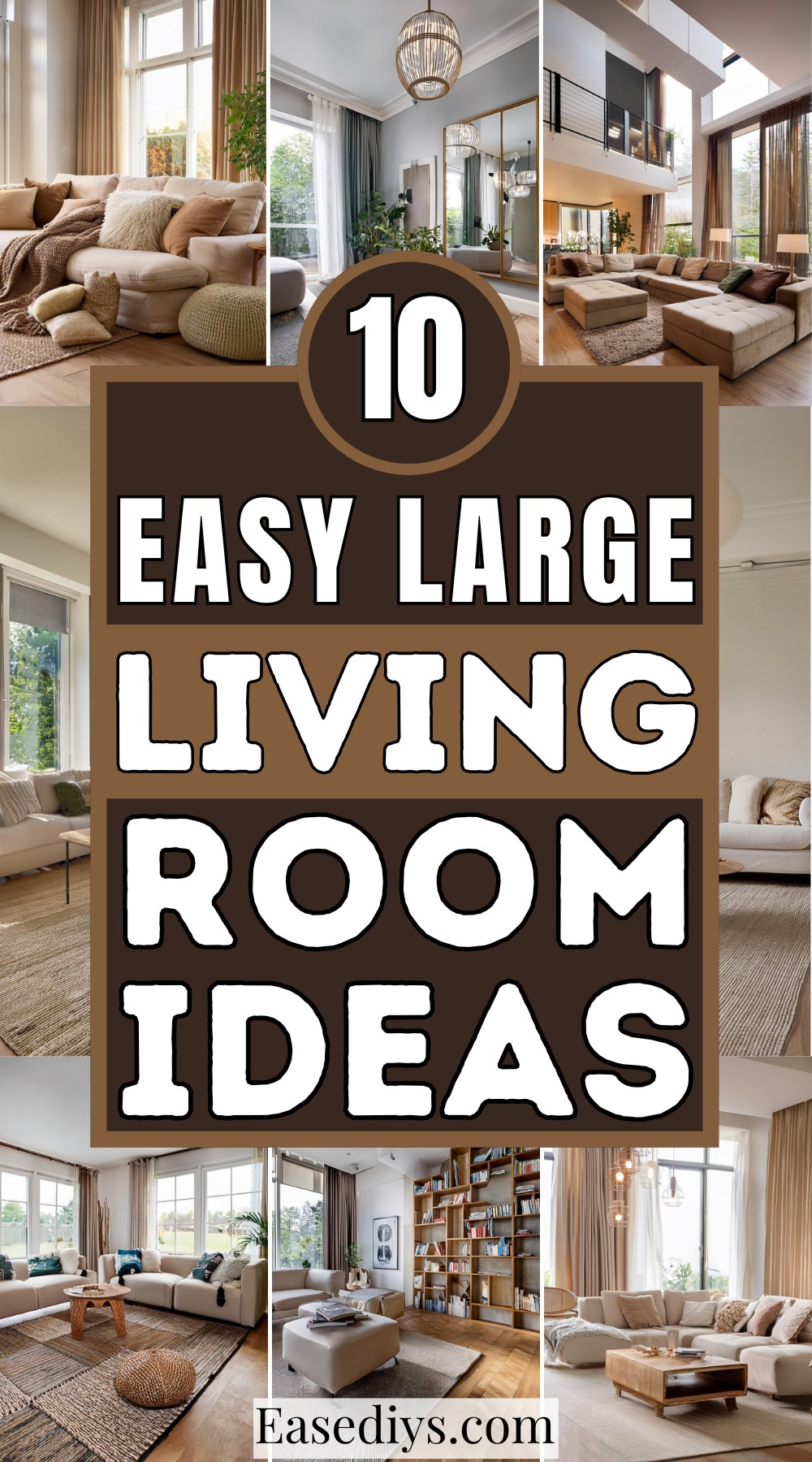 Easy Large Living Room Ideas