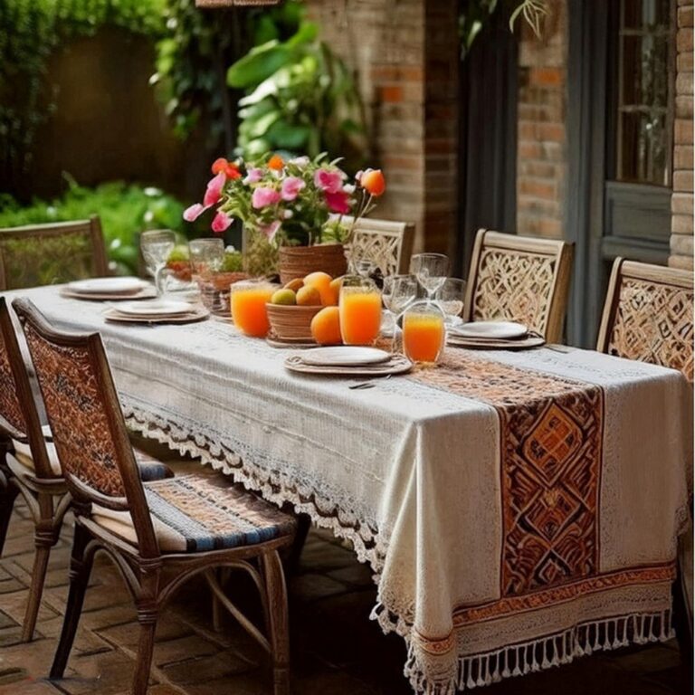 10 Best Stylizing Boho Style Outdoor Dining Ideas