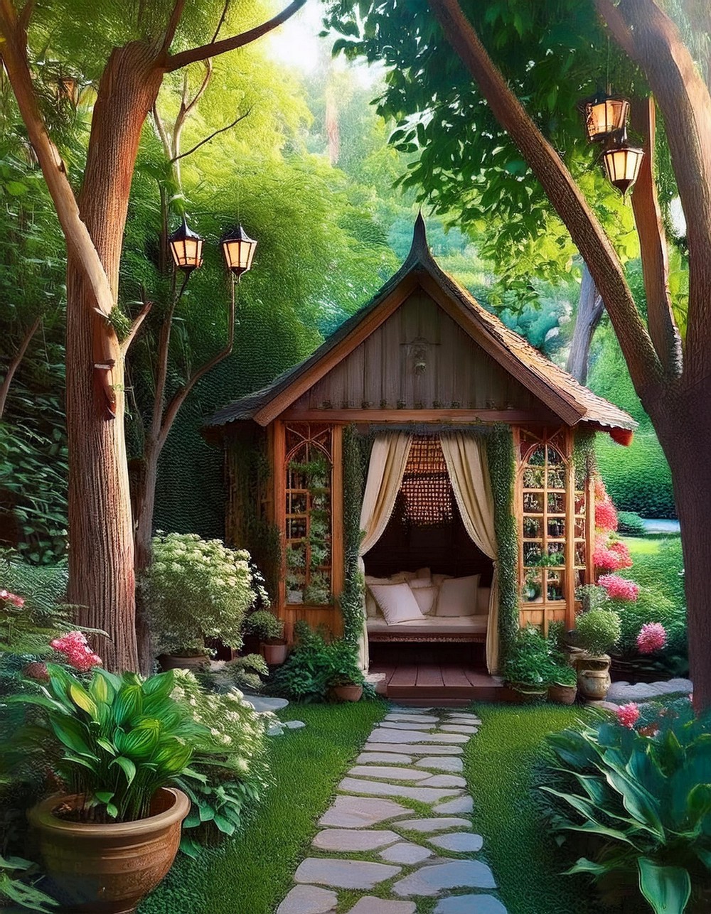 Fairy Tale Garden Cabana
