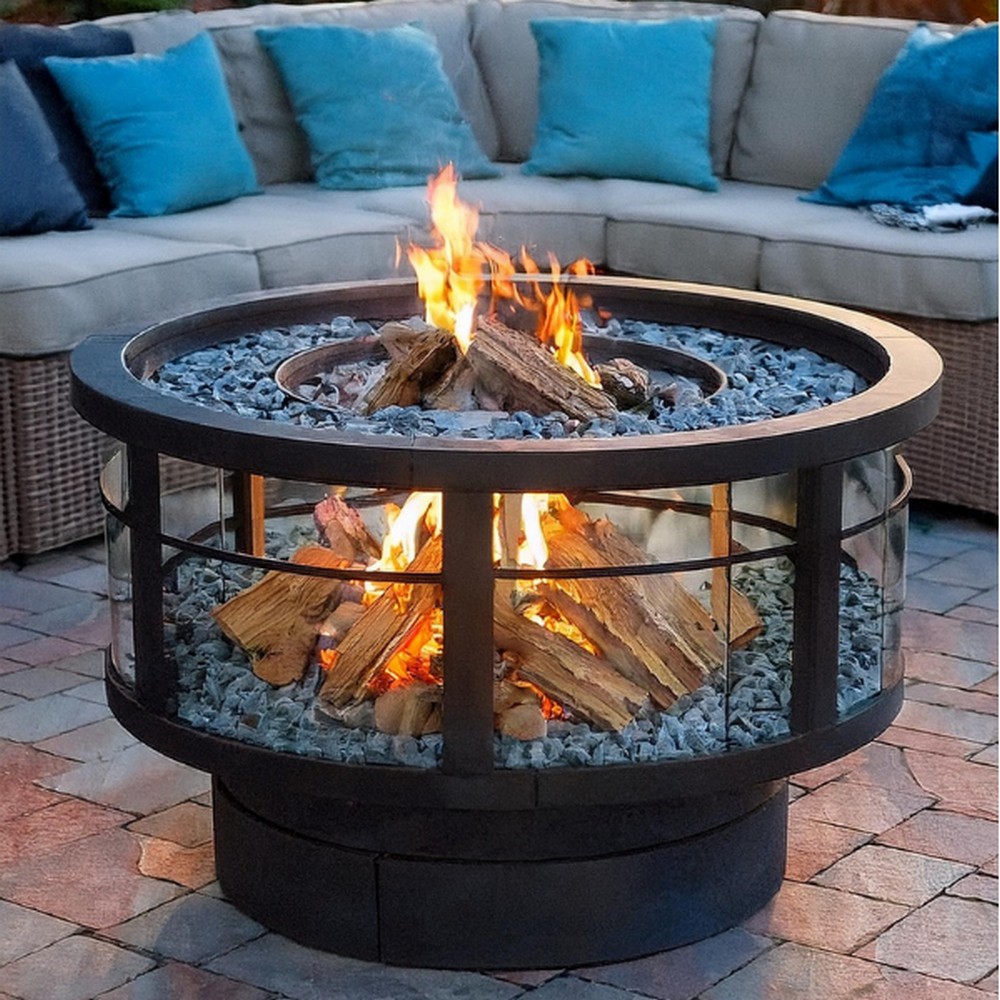 Glass Fire Pit