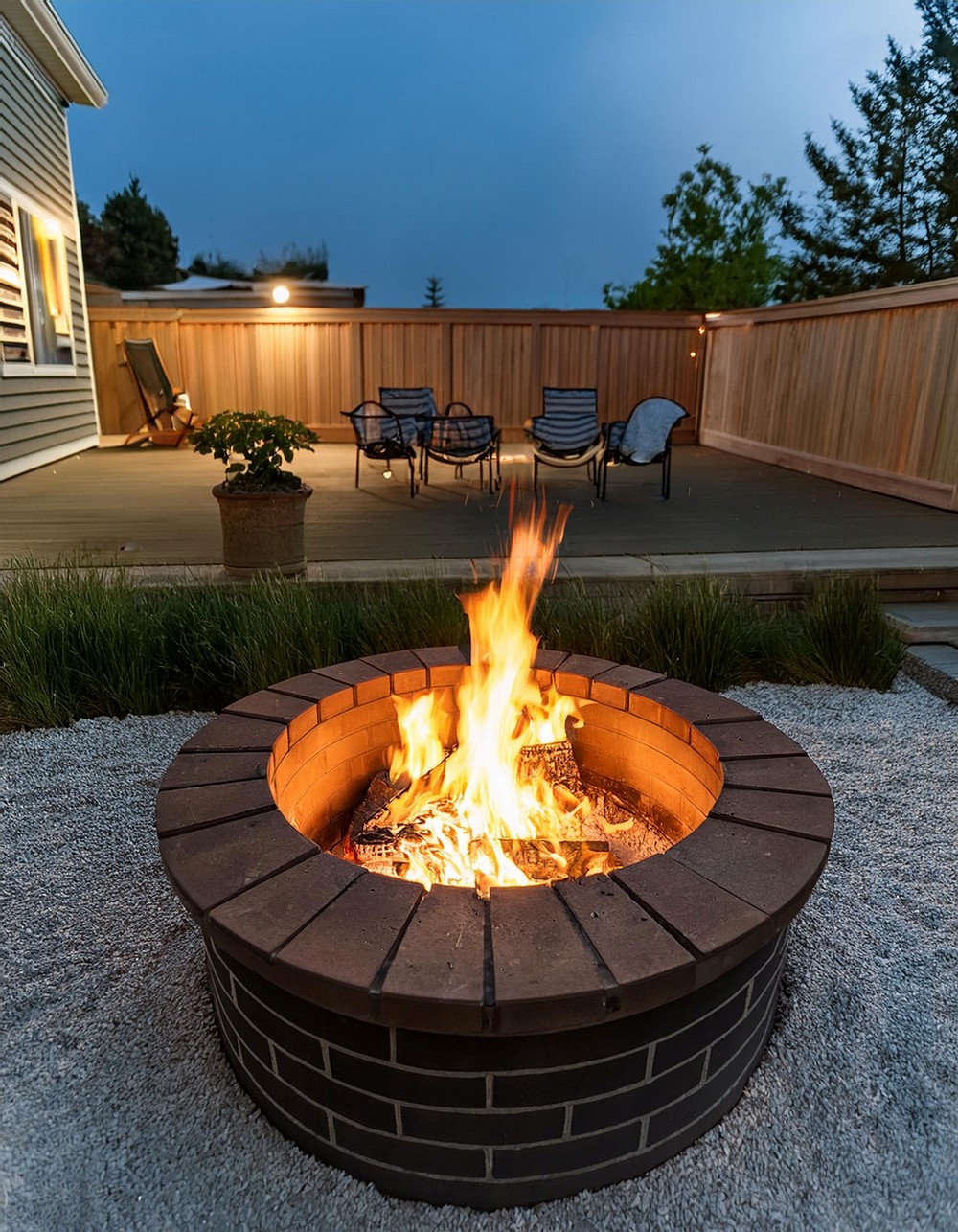 Homemade Fire Pit
