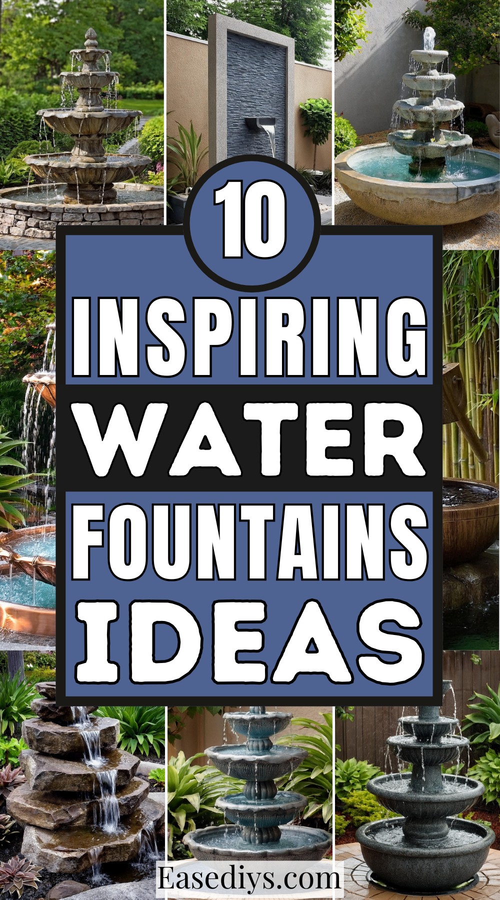 Inspiring Water Fountains Ideas