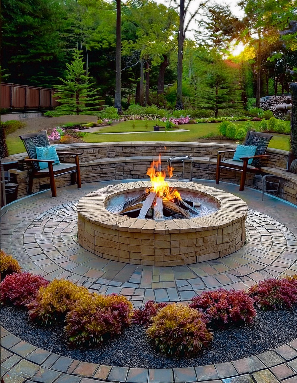 Install a Fire Pit for Cozy Evenings