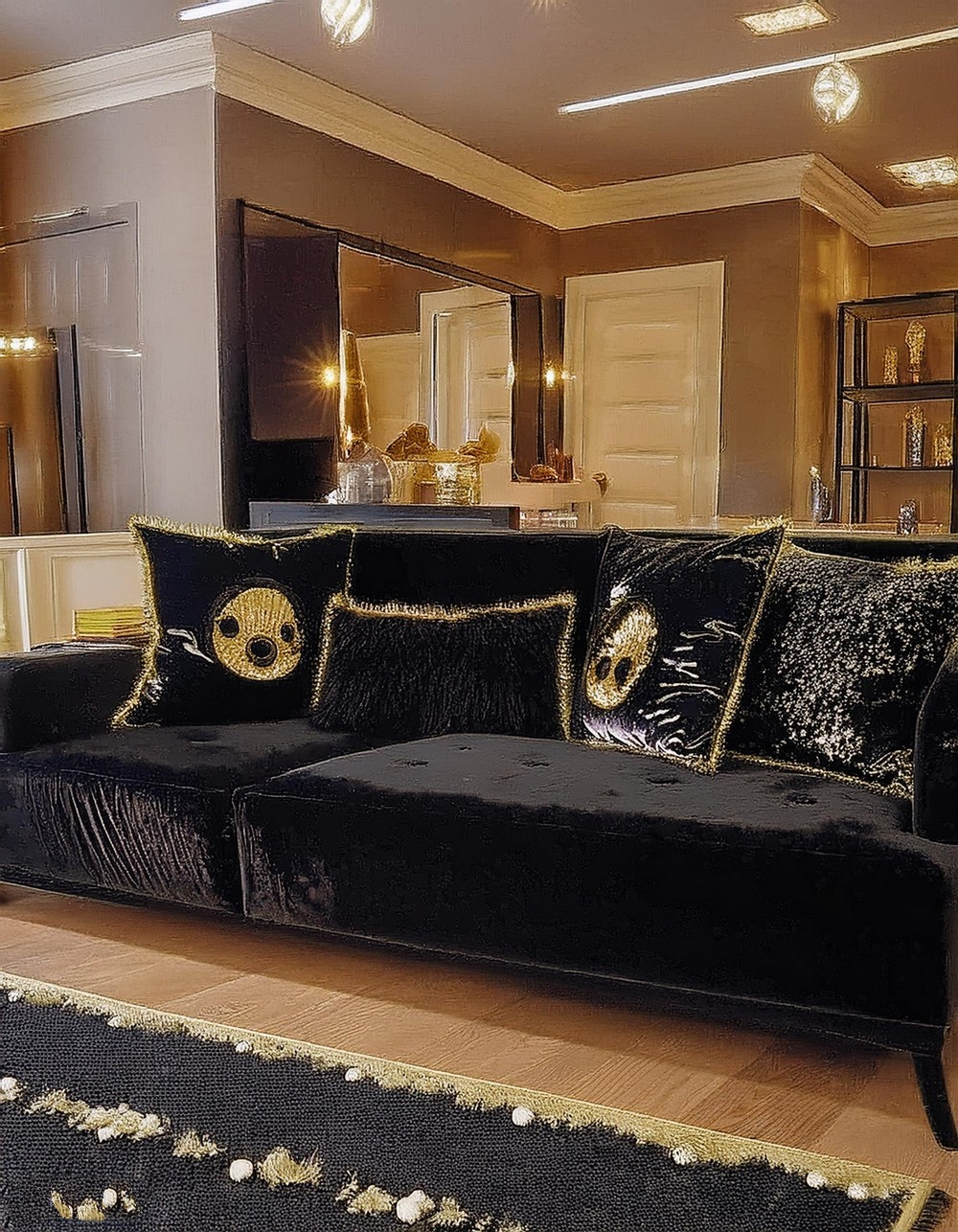 Luxurious Black Velvet