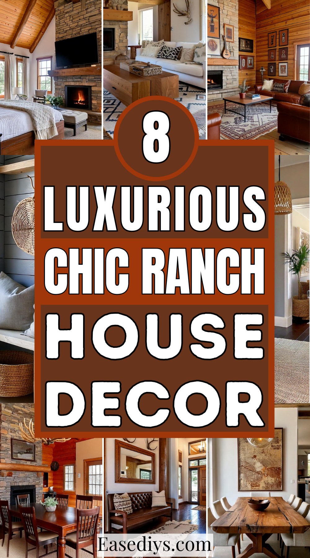 Luxurious Chic Ranch House Decor Ideas