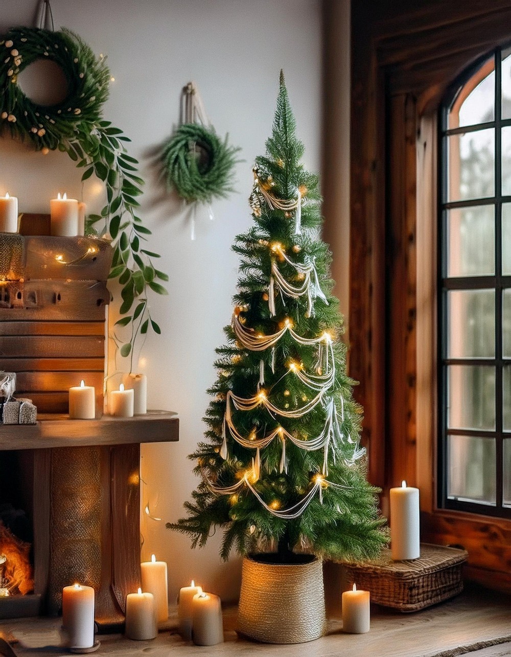 Macrame Christmas Trees