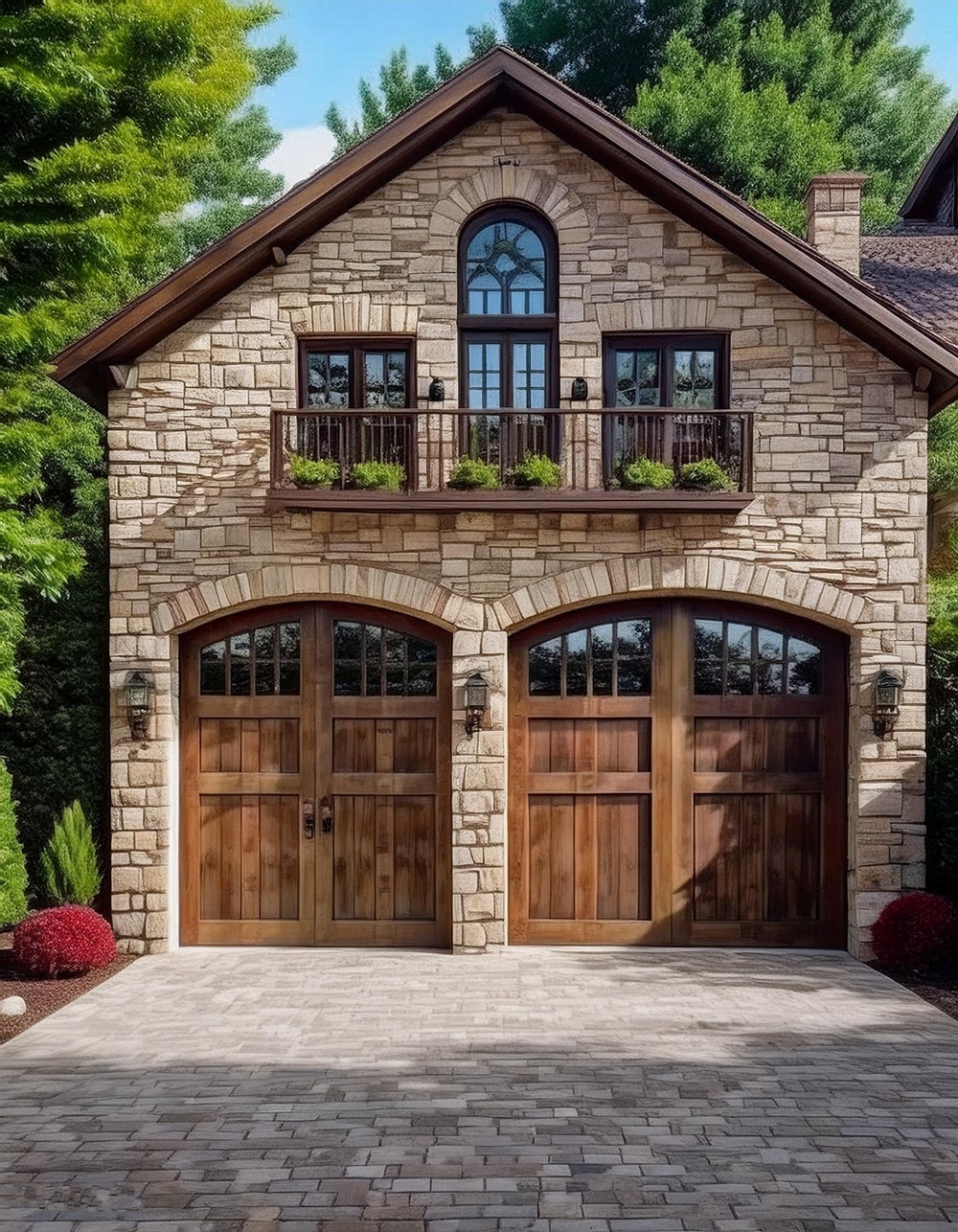 Mediterranean Garage