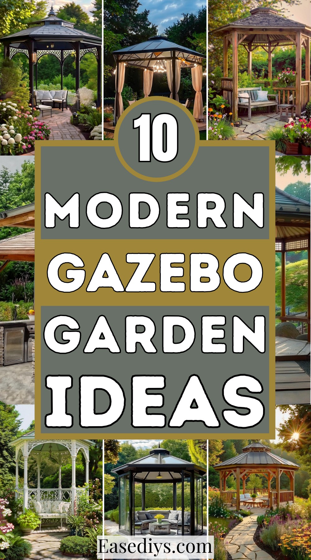 Modern Gazebo Garden Ideas