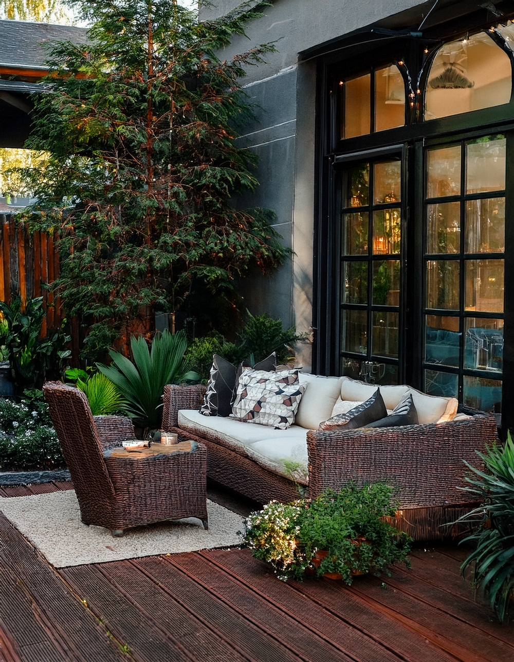 Modern Glamour in Outdoor Spaces