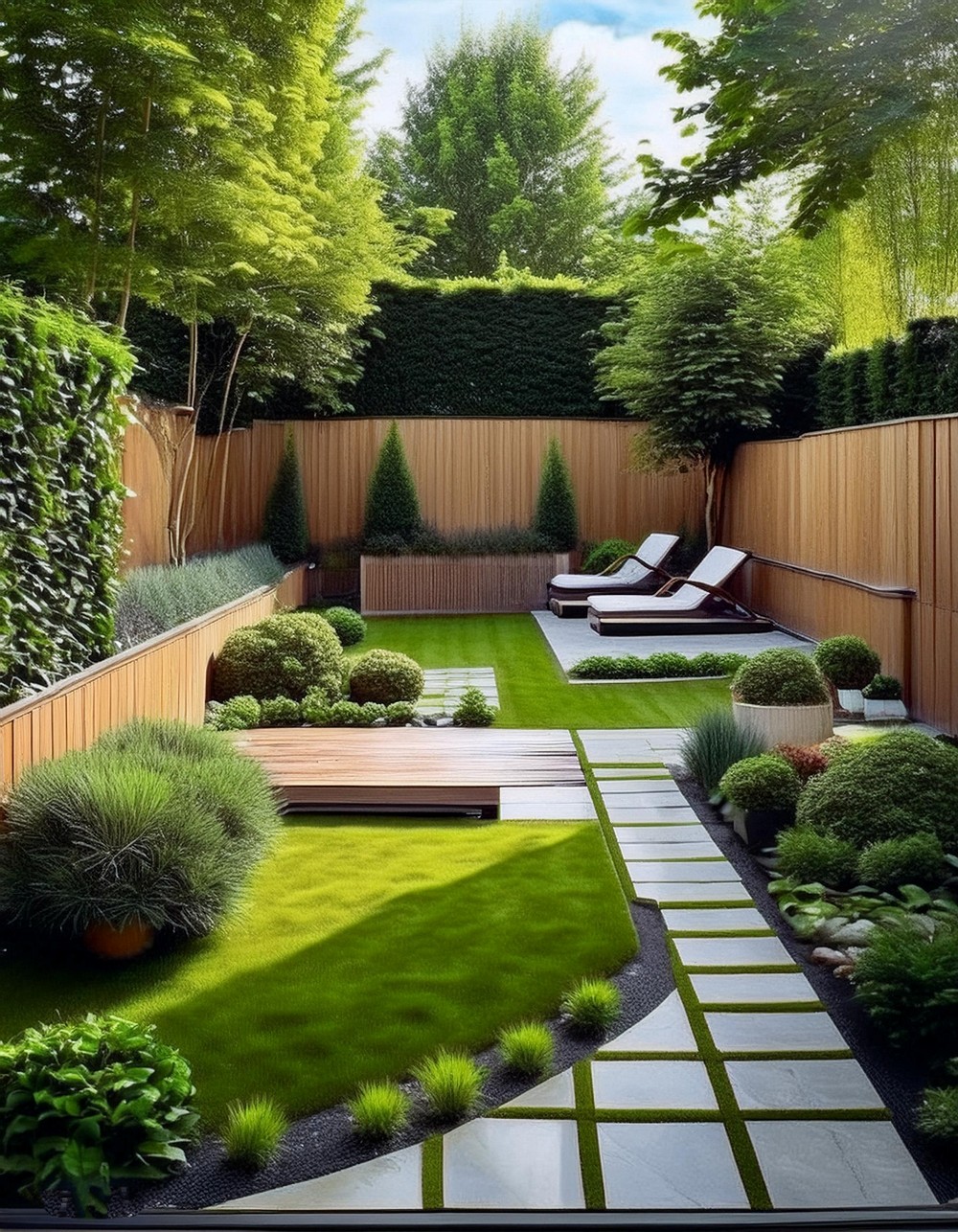 Modern Minimalist Garden