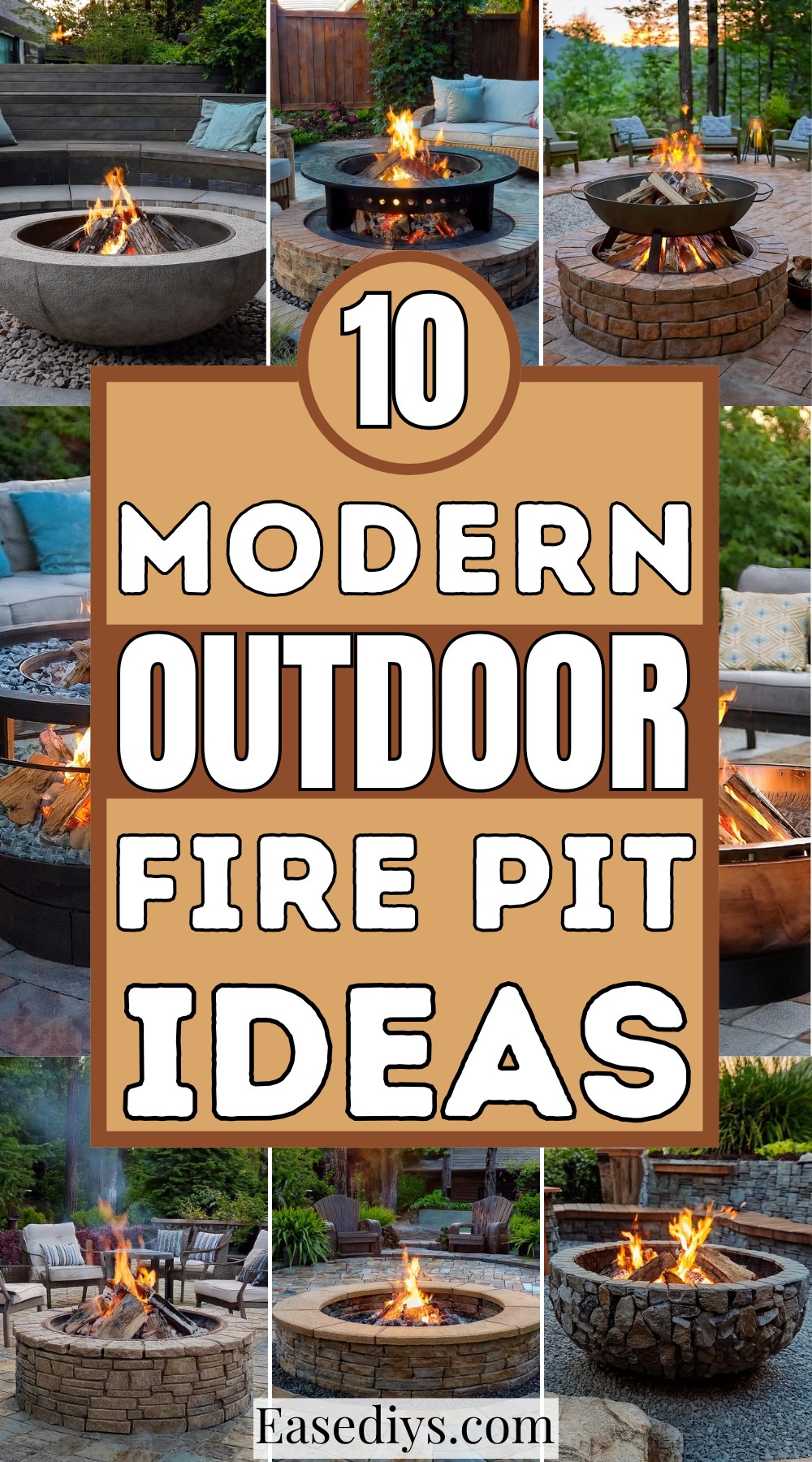 Modern Outdoor Fire Pit Ideas