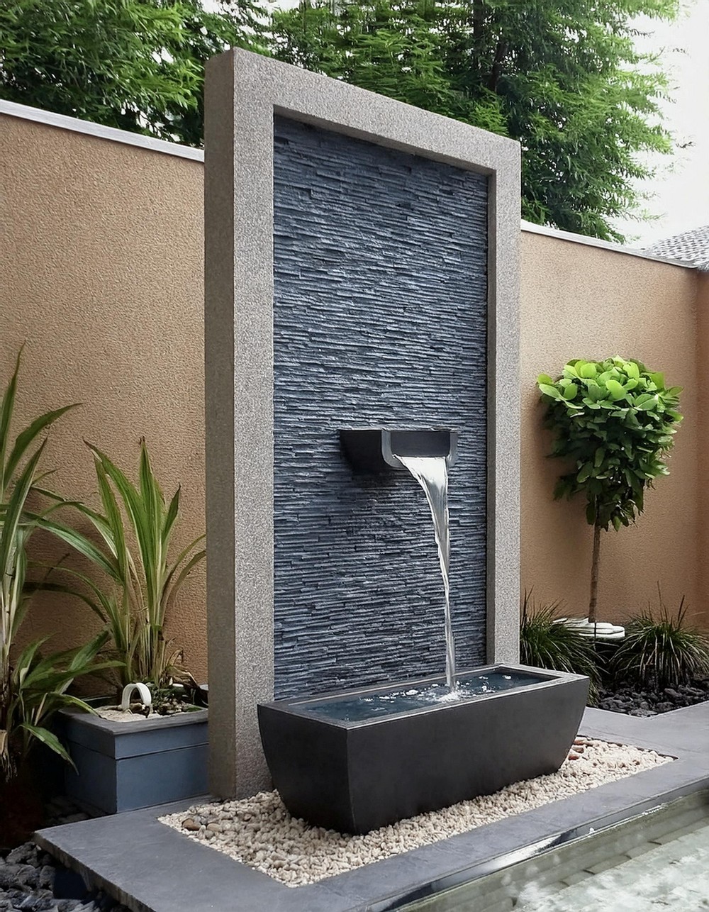 Modern Wall Fountain