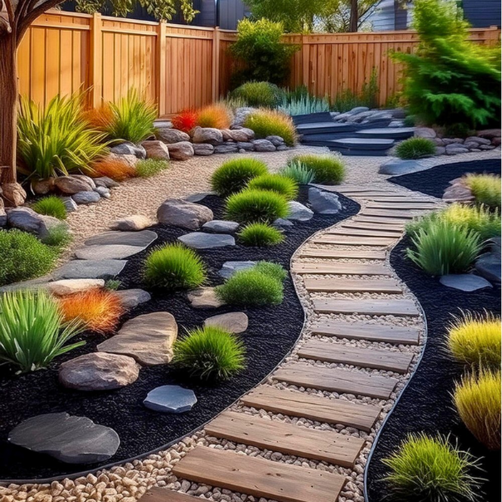 Mulch and Rock Gardens